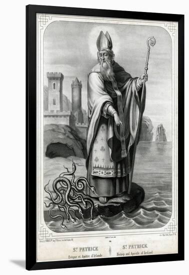 Saint Patrick-null-Framed Art Print