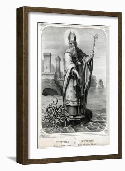 Saint Patrick-null-Framed Art Print