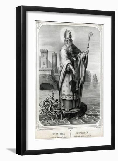 Saint Patrick-null-Framed Art Print