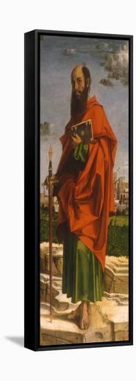 Saint Paul, 1482-Bartolomeo Montagna-Framed Stretched Canvas