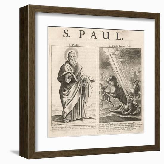 Saint Paul, and His Conversion-null-Framed Art Print