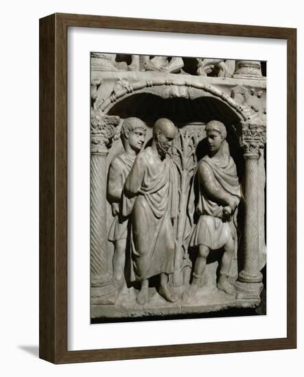 Saint Paul Being Led Toward Martyrdom-null-Framed Giclee Print