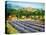 Saint Paul De Vence and Lavender-Marilyn Dunlap-Stretched Canvas