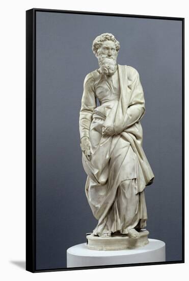 Saint Paul, from the Piccolomini Altar, 1501-4-Michelangelo Buonarroti-Framed Stretched Canvas