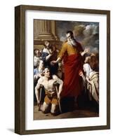 Saint Paul Healing the Sick at Lystra-Karel Dujardin-Framed Giclee Print