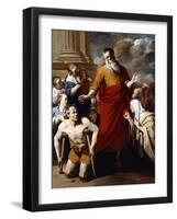 Saint Paul Healing the Sick at Lystra-Karel Dujardin-Framed Giclee Print