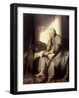 Saint Paul in Prison-Rembrandt van Rijn-Framed Giclee Print