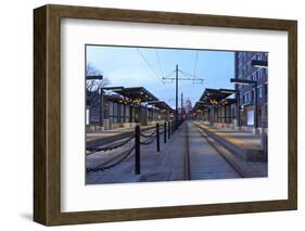 Saint Paul Light Rail Station and Capitol-jrferrermn-Framed Photographic Print