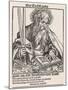 Saint Paul of Tarsus Rabbi Tentmaker Missionary Reading Book Swords in Hand-null-Mounted Art Print
