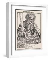 Saint Paul of Tarsus Rabbi Tentmaker Missionary Reading Book Swords in Hand-null-Framed Art Print