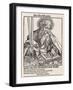 Saint Paul of Tarsus Rabbi Tentmaker Missionary Reading Book Swords in Hand-null-Framed Art Print