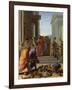 Saint Paul Preaching at Ephesus, 1649 (Oil on Canvas)-Eustache Le Sueur-Framed Giclee Print