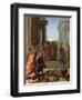 Saint Paul Preaching at Ephesus, 1649 (Oil on Canvas)-Eustache Le Sueur-Framed Giclee Print