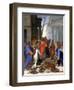 Saint Paul Preaching at Ephesus, 1649-Eustache Le Sueur-Framed Giclee Print