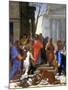 Saint Paul Preaching at Ephesus, 1649-Eustache Le Sueur-Mounted Giclee Print