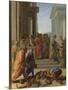 Saint Paul Preaching at Ephesus, 1649-Eustache Le Sueur-Mounted Giclee Print