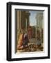 Saint Paul Preaching at Ephesus, 1649-Eustache Le Sueur-Framed Premium Giclee Print