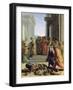 Saint Paul Preaching in Ephesus-Eustache Le Sueur-Framed Giclee Print