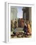 Saint Paul Preaching in Ephesus-Eustache Le Sueur-Framed Giclee Print