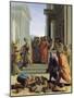 Saint Paul Preaching in Ephesus-Eustache Le Sueur-Mounted Giclee Print