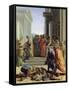 Saint Paul Preaching in Ephesus-Eustache Le Sueur-Framed Stretched Canvas