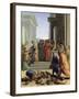 Saint Paul Preaching in Ephesus-Eustache Le Sueur-Framed Giclee Print