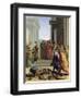 Saint Paul Preaching in Ephesus-Eustache Le Sueur-Framed Giclee Print