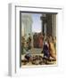 Saint Paul Preaching in Ephesus-Eustache Le Sueur-Framed Giclee Print