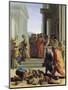 Saint Paul Preaching in Ephesus-Eustache Le Sueur-Mounted Giclee Print
