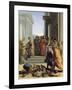 Saint Paul Preaching in Ephesus-Eustache Le Sueur-Framed Giclee Print