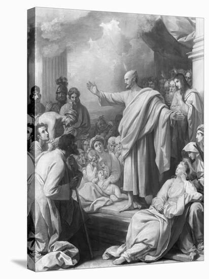 Saint Paul Preaching to Corinthians-null-Stretched Canvas