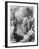 Saint Paul Preaching to Corinthians-null-Framed Giclee Print