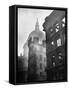 Saint Paul's Cathedral Admist Ruins-null-Framed Stretched Canvas
