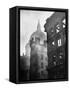 Saint Paul's Cathedral Admist Ruins-null-Framed Stretched Canvas