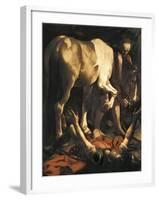 Saint Paul's Conversion-Caravaggio-Framed Art Print