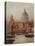 Saint Paul's from Bankside-Frederick E.J. Goff-Stretched Canvas