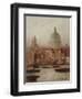 Saint Paul's from Bankside-Frederick E.J. Goff-Framed Giclee Print