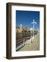 Saint Paul Skyline Form the Harriet Island Marina, St. Paul, Minnesota, USA-PhotoImages-Framed Photographic Print