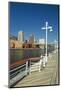 Saint Paul Skyline Form the Harriet Island Marina, St. Paul, Minnesota, USA-PhotoImages-Mounted Photographic Print