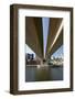 Saint Paul Skyline from beneath the Wabasha Street Freedom Bridge, Saint Paul, Minnesota-PhotoImages-Framed Photographic Print