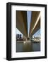 Saint Paul Skyline from beneath the Wabasha Street Freedom Bridge, Saint Paul, Minnesota-PhotoImages-Framed Photographic Print