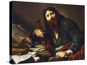 Saint Paul the Apostle, 17th Century-Claude Vignon-Stretched Canvas