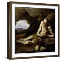 Saint Paul the Hermit, 1640-Jusepe de Ribera-Framed Giclee Print