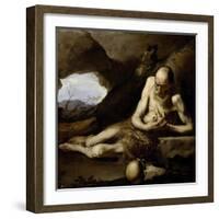 Saint Paul the Hermit, 1640-Jusepe de Ribera-Framed Giclee Print