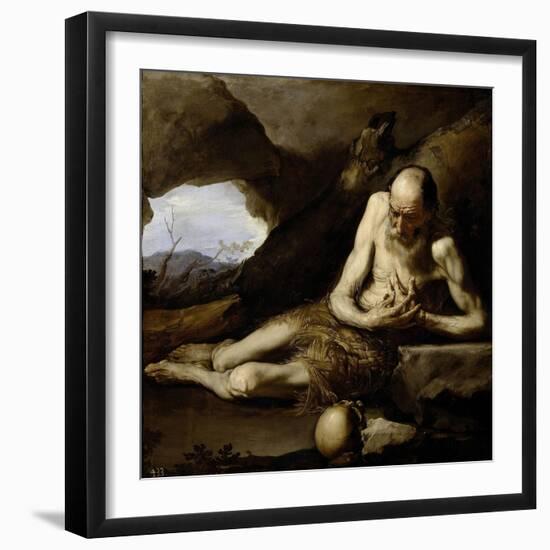 Saint Paul the Hermit, 1640-Jusepe de Ribera-Framed Giclee Print