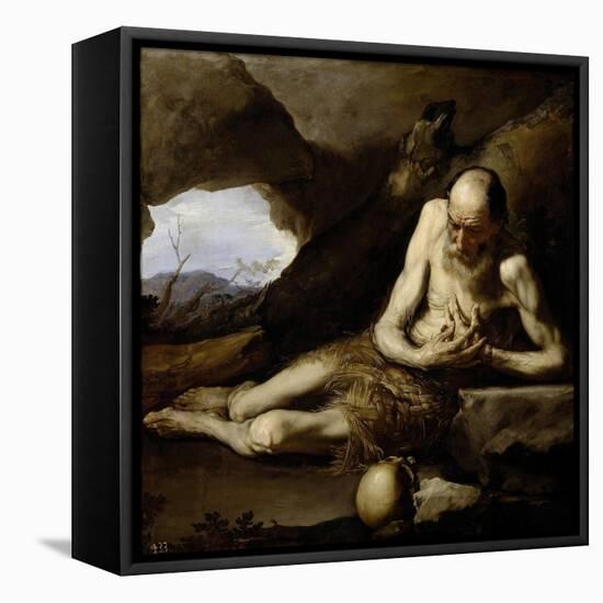 Saint Paul the Hermit, 1640-Jusepe de Ribera-Framed Stretched Canvas