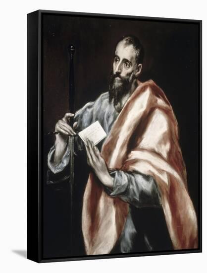 Saint Paul-El Greco-Framed Stretched Canvas