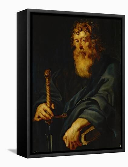 Saint Paul-Peter Paul Rubens-Framed Stretched Canvas
