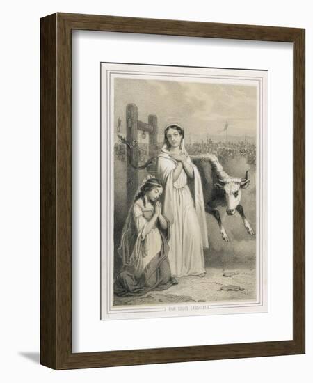 Saint Perpetua-Louis Lassalle-Framed Art Print