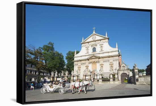 Saint Peter and Saint Paul's Church, UNESCO World Heritage Site, Krakow, Malopolska, Poland, Europe-Christian Kober-Framed Stretched Canvas